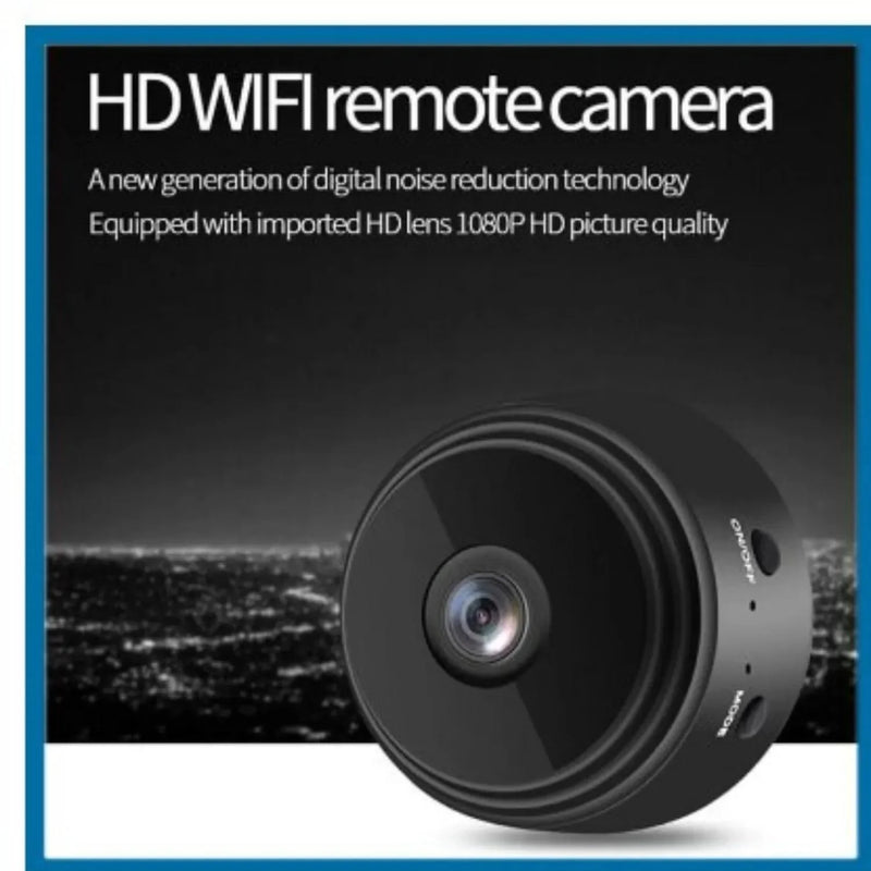 Mini câmera sem fio - HD - visão noturna